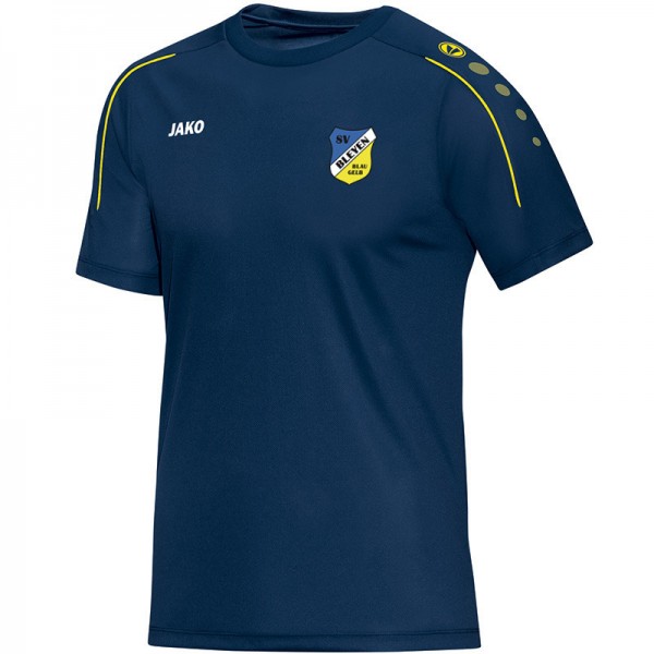 T-Shirts König T-Shirt Bleyen - Teamsport Blau-Gelb nightblue/citro SV 6150-42 Bleyen & Kinder Kinder | SV Blau-Gelb | Classico Poloshirts Jako | |